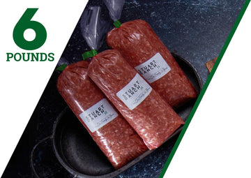 10 lb - Paquete de carne molida 85/15 - Paquetes de 1 lb